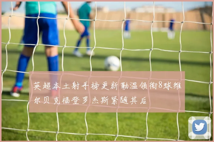 英超本土射手榜更新勒温领衔8球维尔贝克福登罗杰斯紧随其后